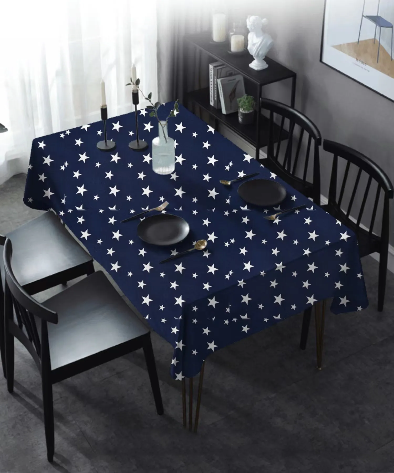 100% Cotton Half Panama Printed Fabric / Canvas printed Fabric / Stars Digital Print  Fabric