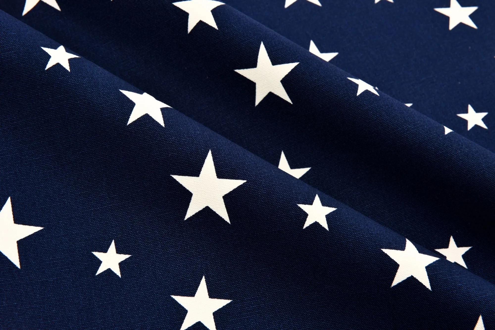 100% Cotton Half Panama Printed Fabric / Canvas printed Fabric / Stars Digital Print  Fabric