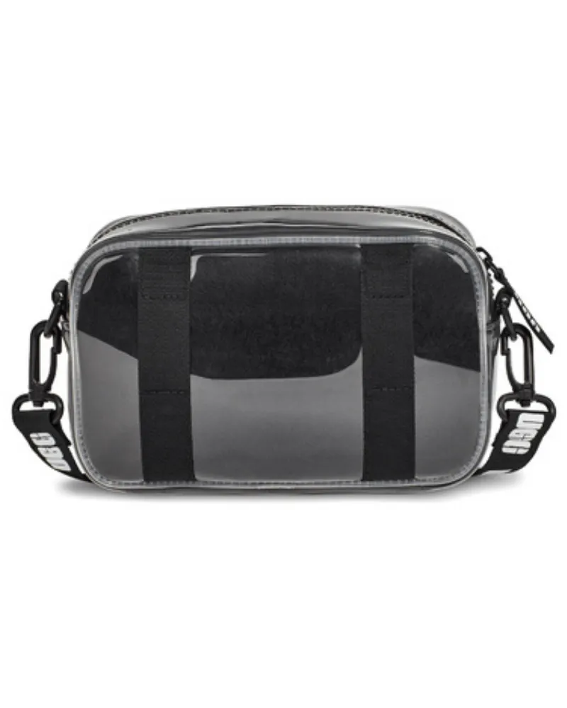 1116183 Janey II Clear Black Crossbody Bag