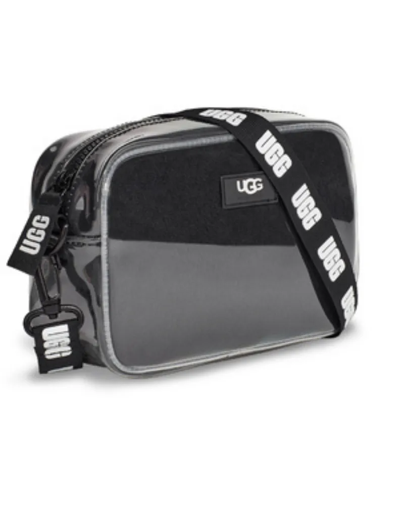 1116183 Janey II Clear Black Crossbody Bag