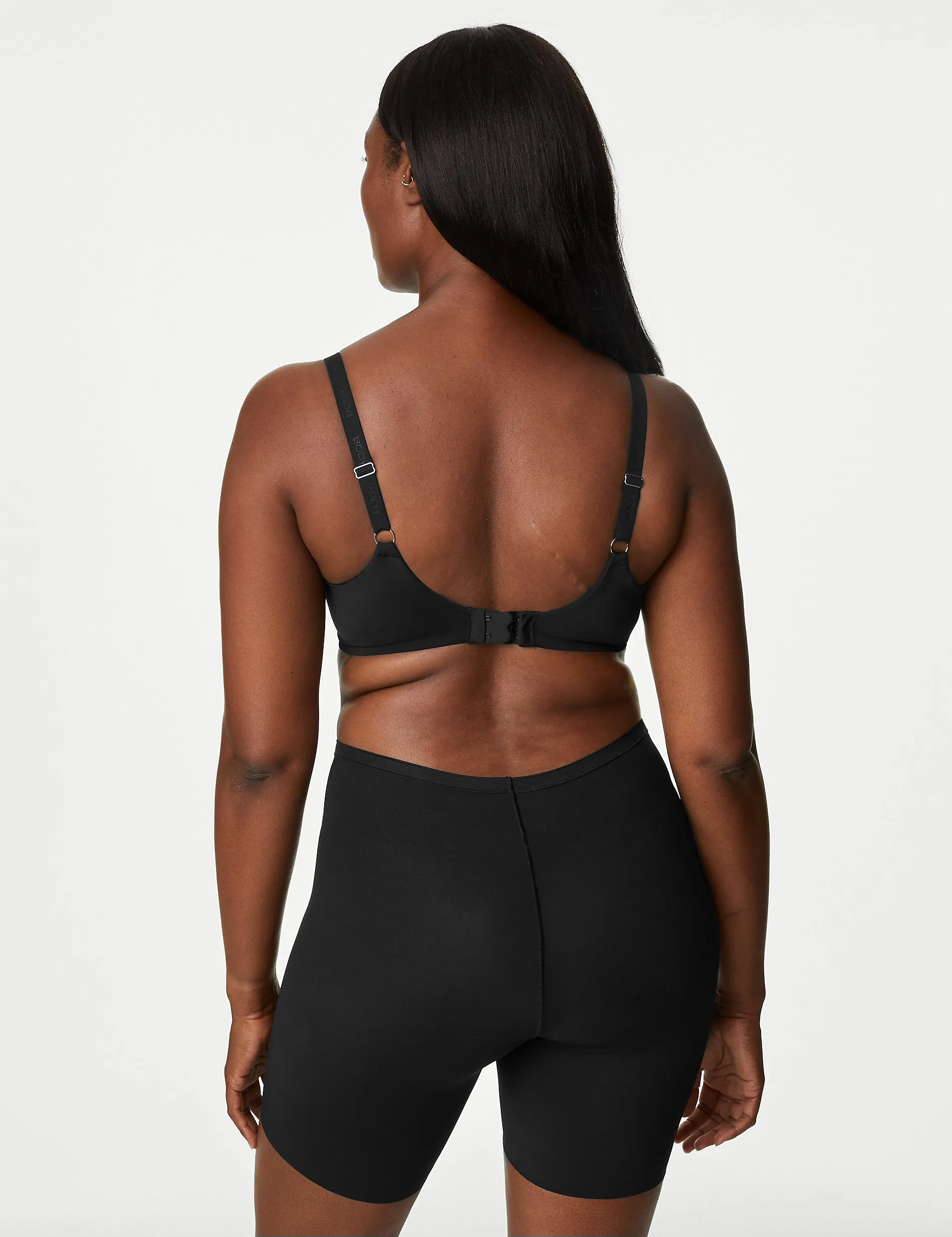2 pcs. Marks & Spencer Lightweight Thigh Slimming Shorts, Black