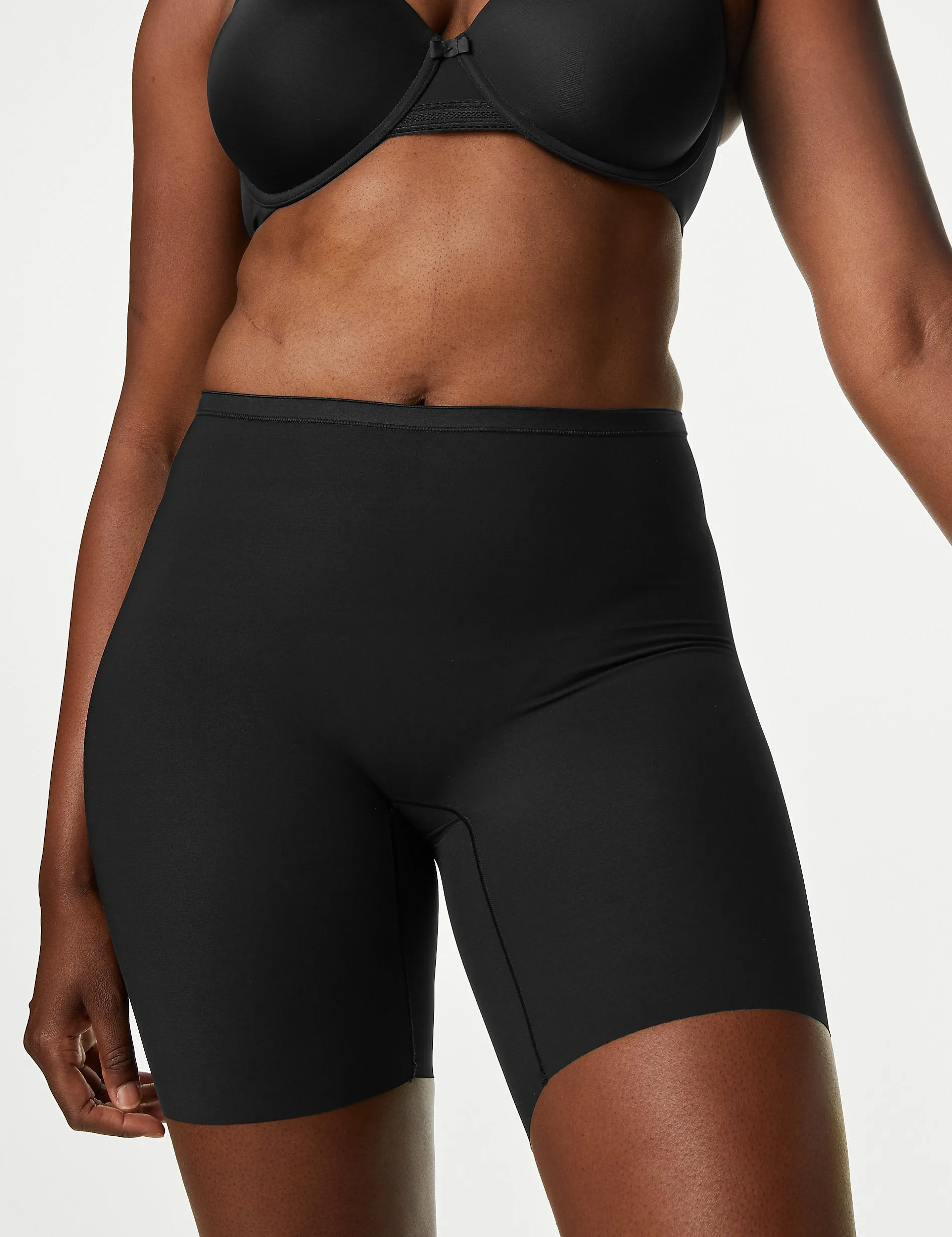 2 pcs. Marks & Spencer Lightweight Thigh Slimming Shorts, Black