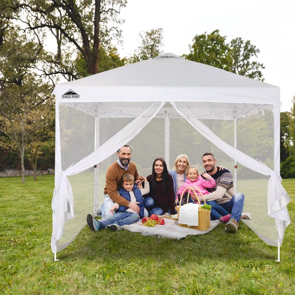 4 Mesh Sidewalls for EAGLE PEAK 10x10 Straight Leg Pop Up Canopy