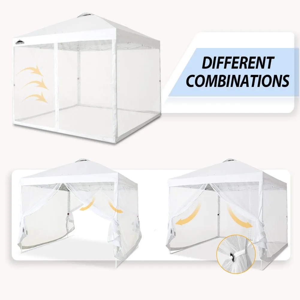 4 Mesh Sidewalls for EAGLE PEAK 10x10 Straight Leg Pop Up Canopy