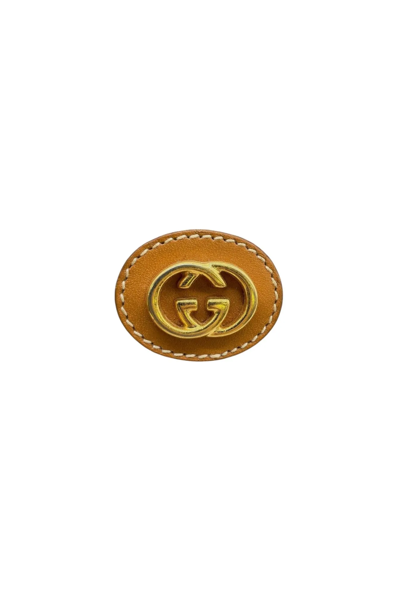 Auth Gucci Old Micro GG PVC Brown Round Shoulder Bag With Pouch Set SKS0200041