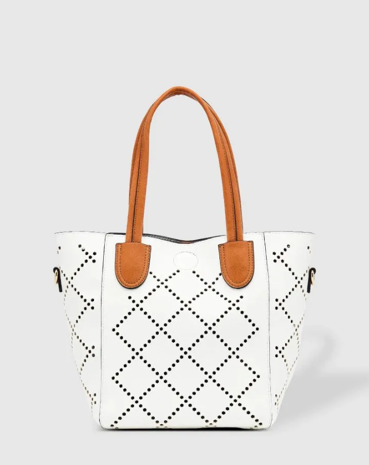 BABY BERMUDA TOTE BAG WHITE