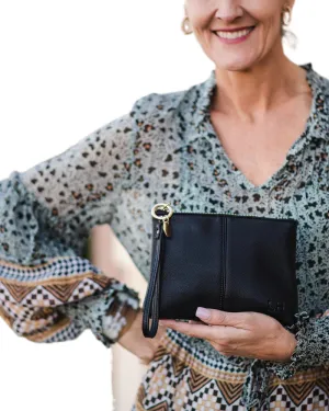 Baby Gracie Clutch Black
