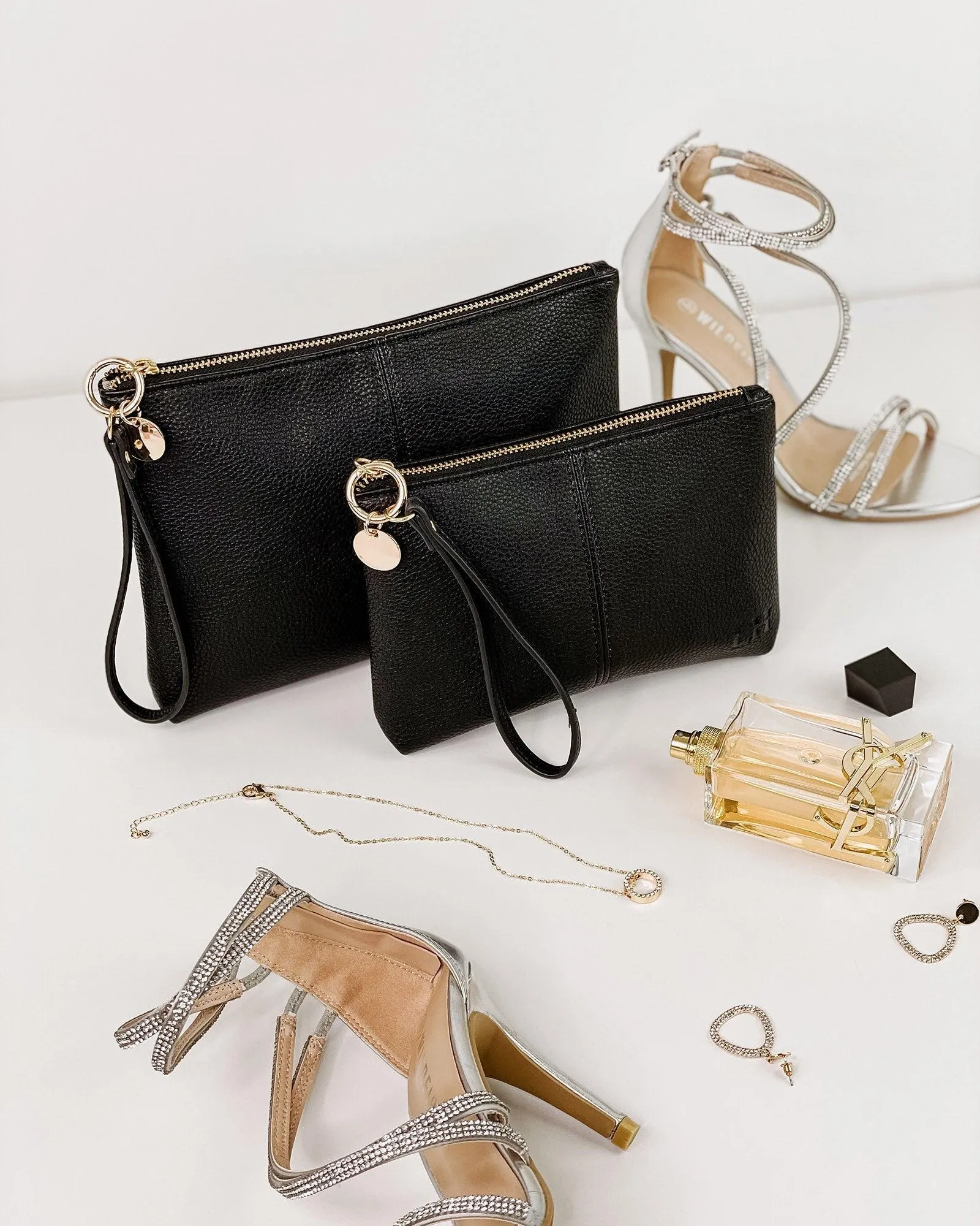 Baby Gracie Clutch Black