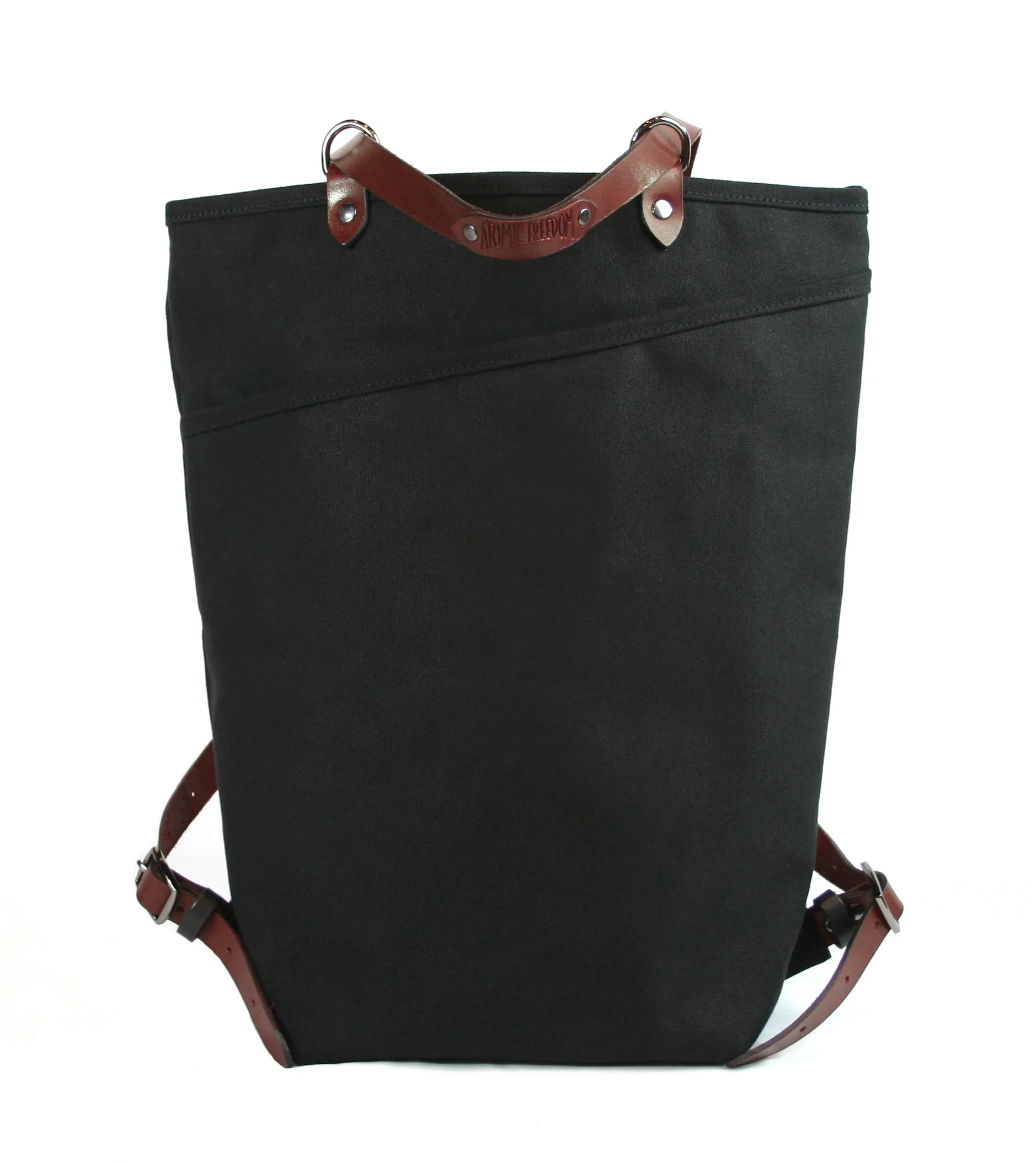 Backtote with Top Zipper