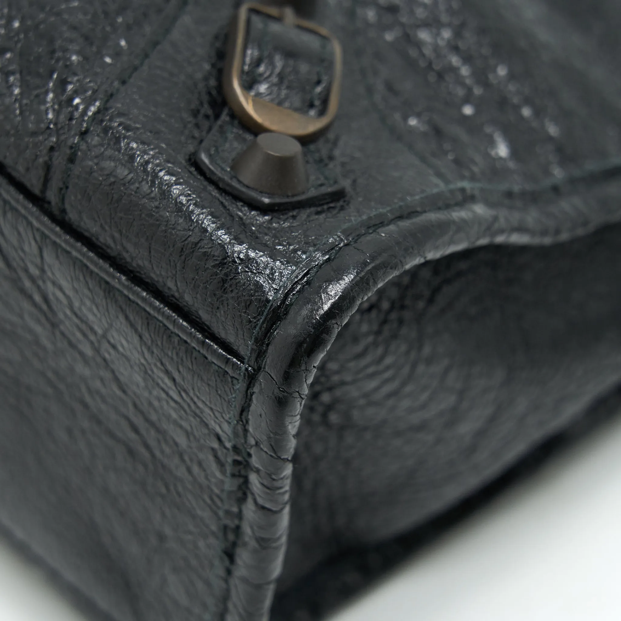 Balenciaga Classic City S leather tote black