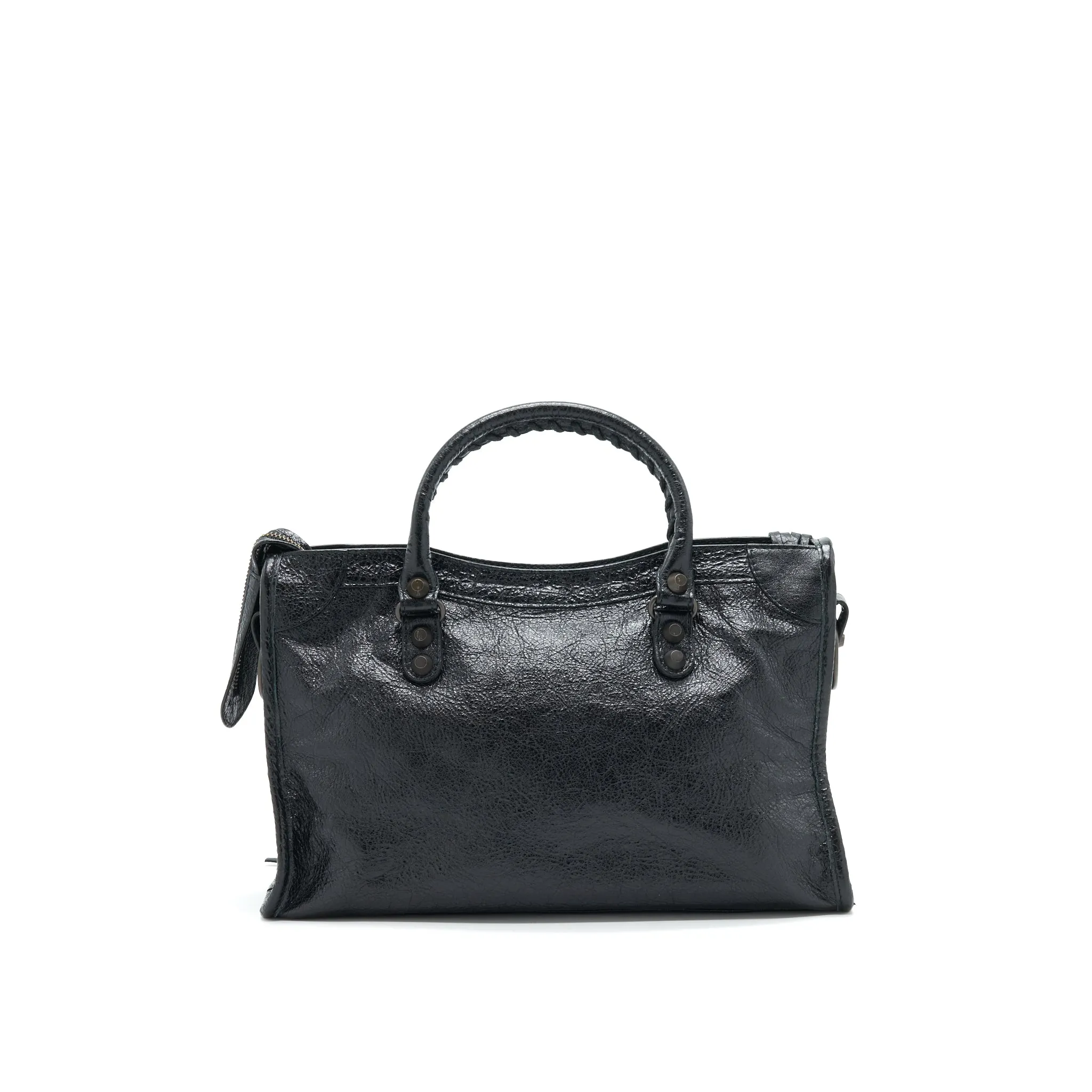 Balenciaga Classic City S leather tote black