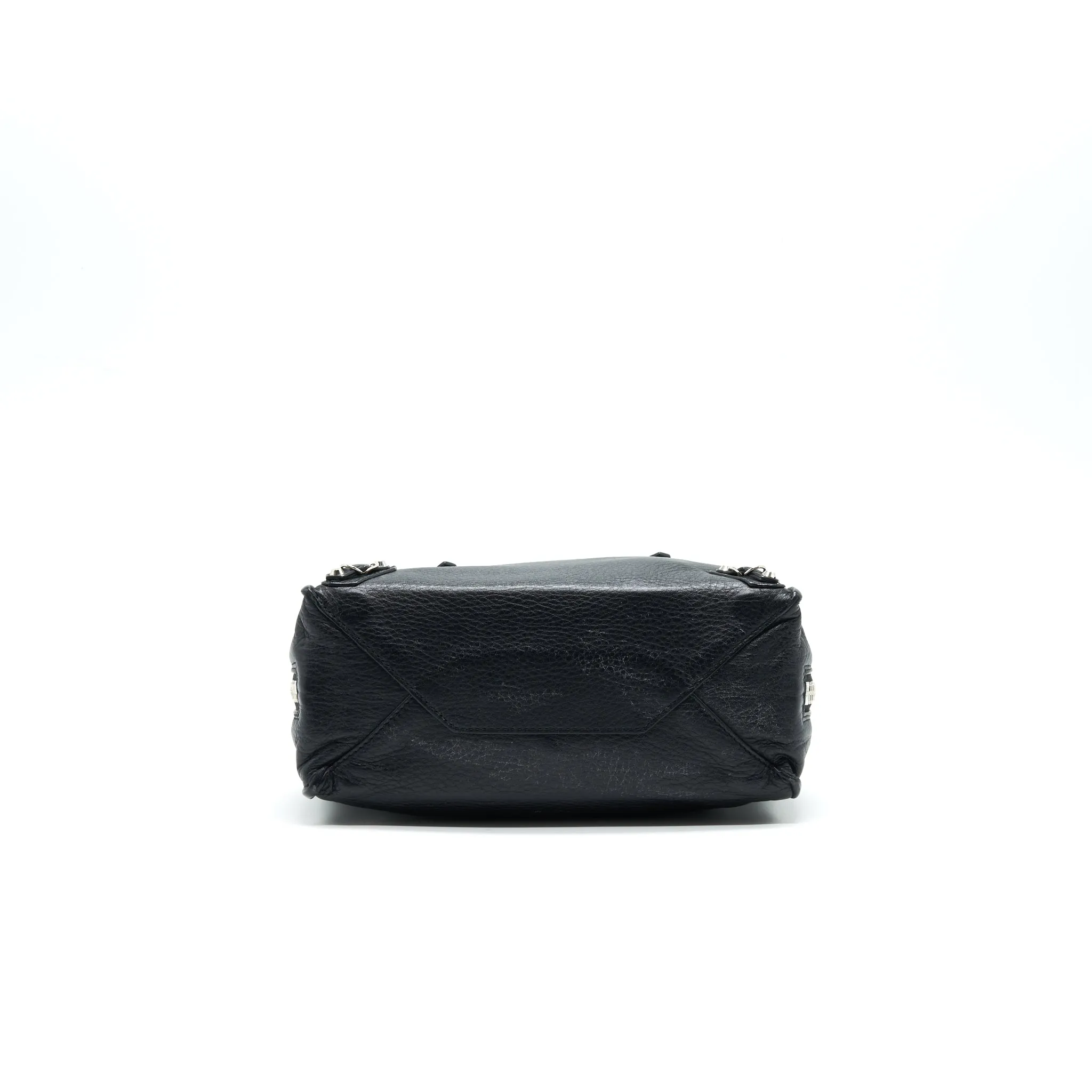 Balenciaga Papier Mini A4 Classic Studs Bag Leather Mini Black