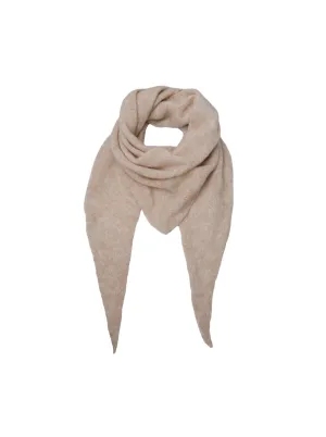 BCDELL knitted medium scarf - Natural