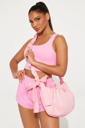 Bella Crossbody Handbag - Pink