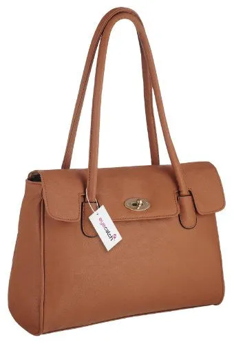 Berlin Faux Leather Shoulder Bag