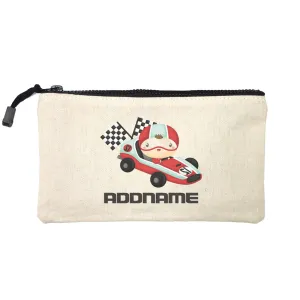 Birthday Cars Race Racer Boy With Racing Cars Addname Mini Accessories Stationery Pouch