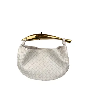 Bottega Veneta Classic Sardine - Chalk