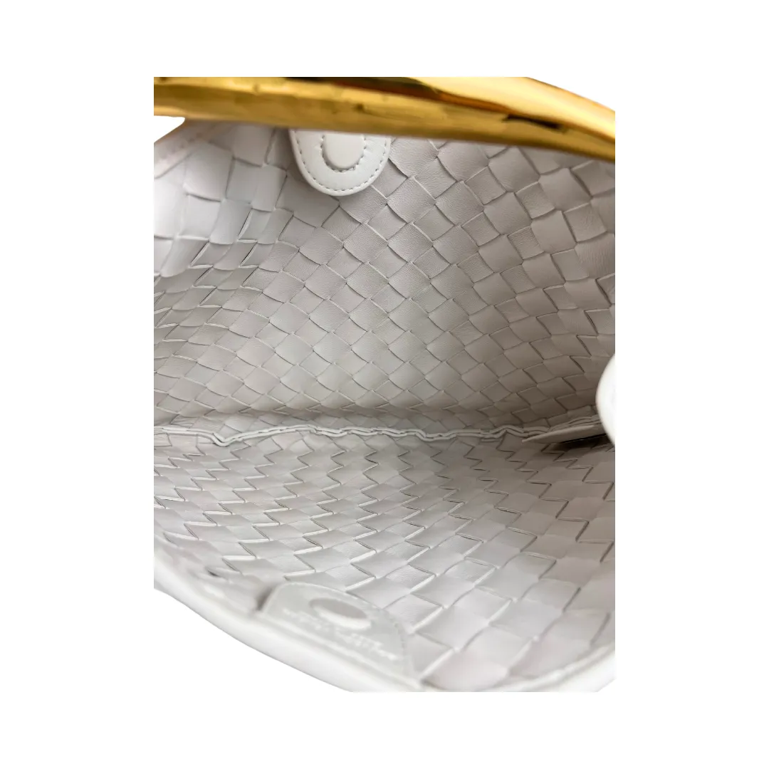 Bottega Veneta Classic Sardine - Chalk