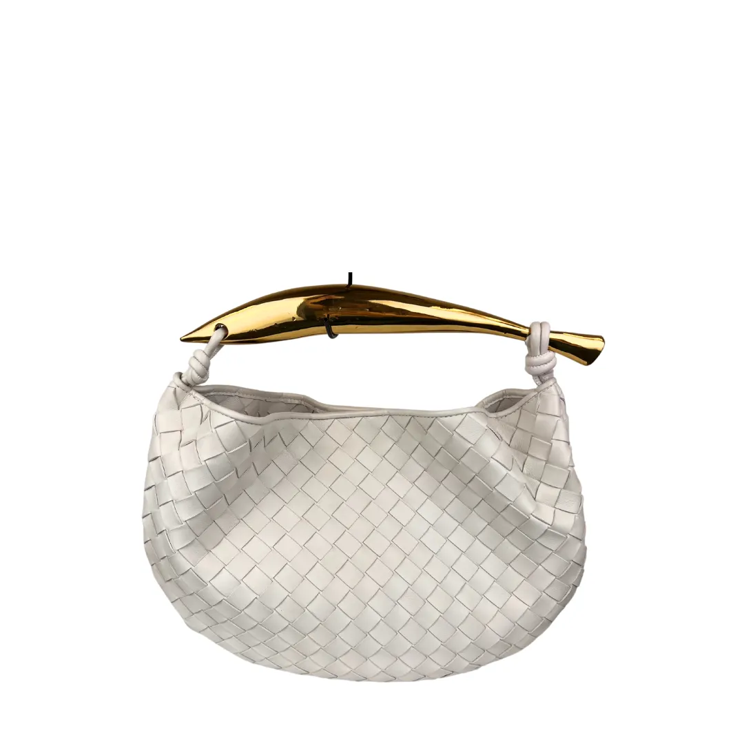 Bottega Veneta Classic Sardine - Chalk