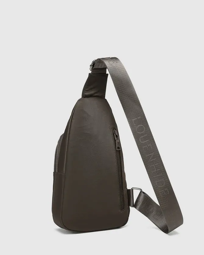 BOYD NYLON SLING BAG CHOCOLATE