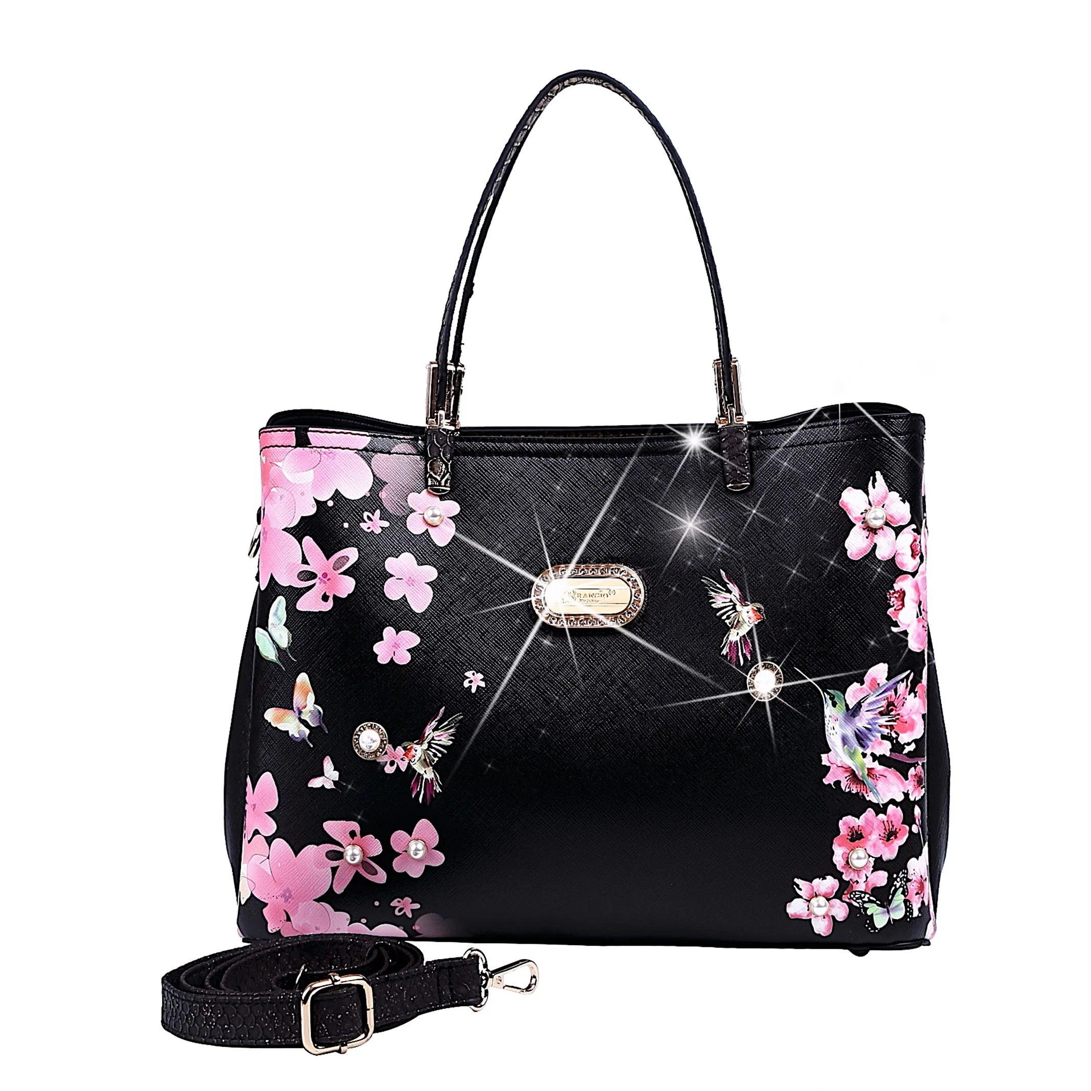 Brangio Blossom Hummingbird Tote