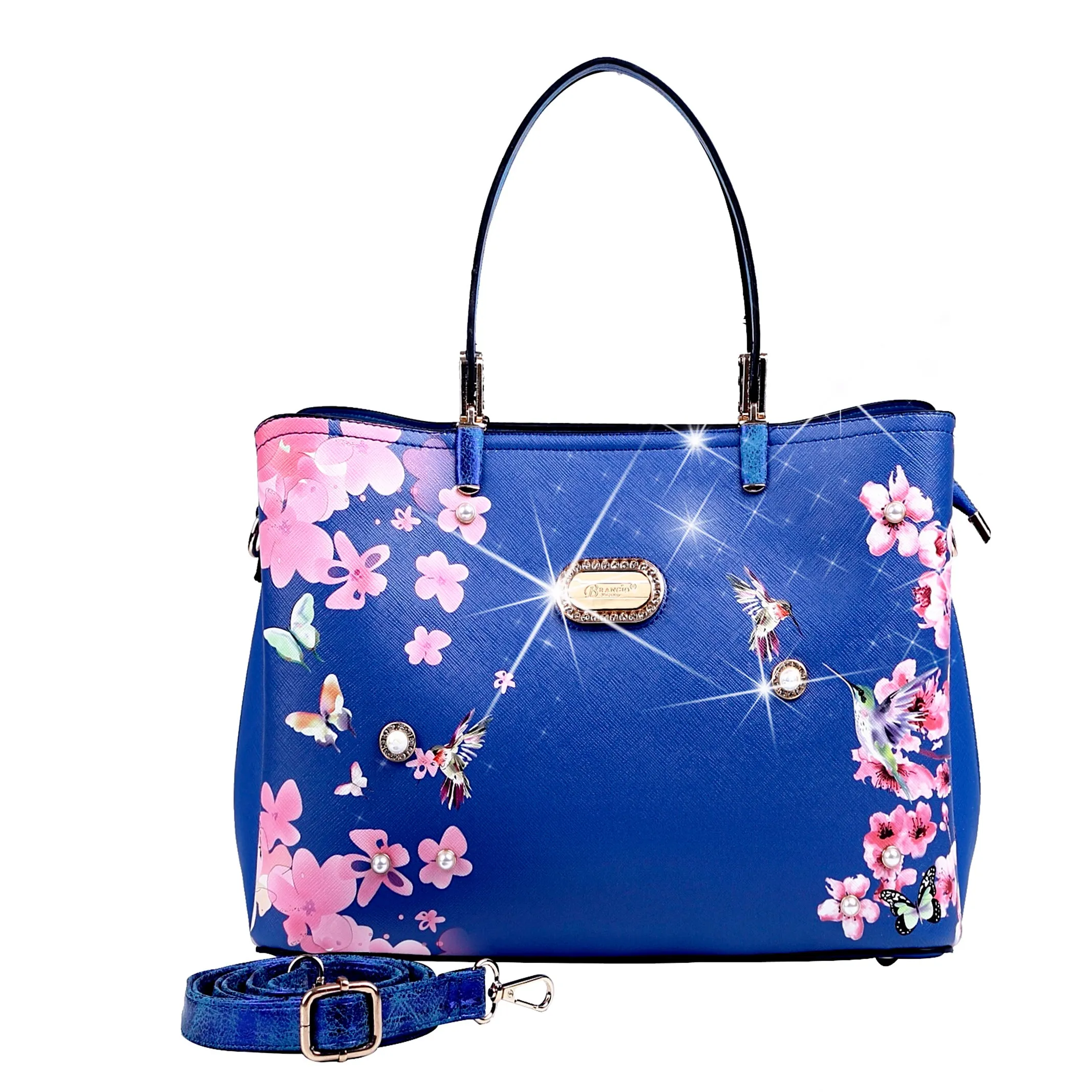 Brangio Blossom Hummingbird Tote