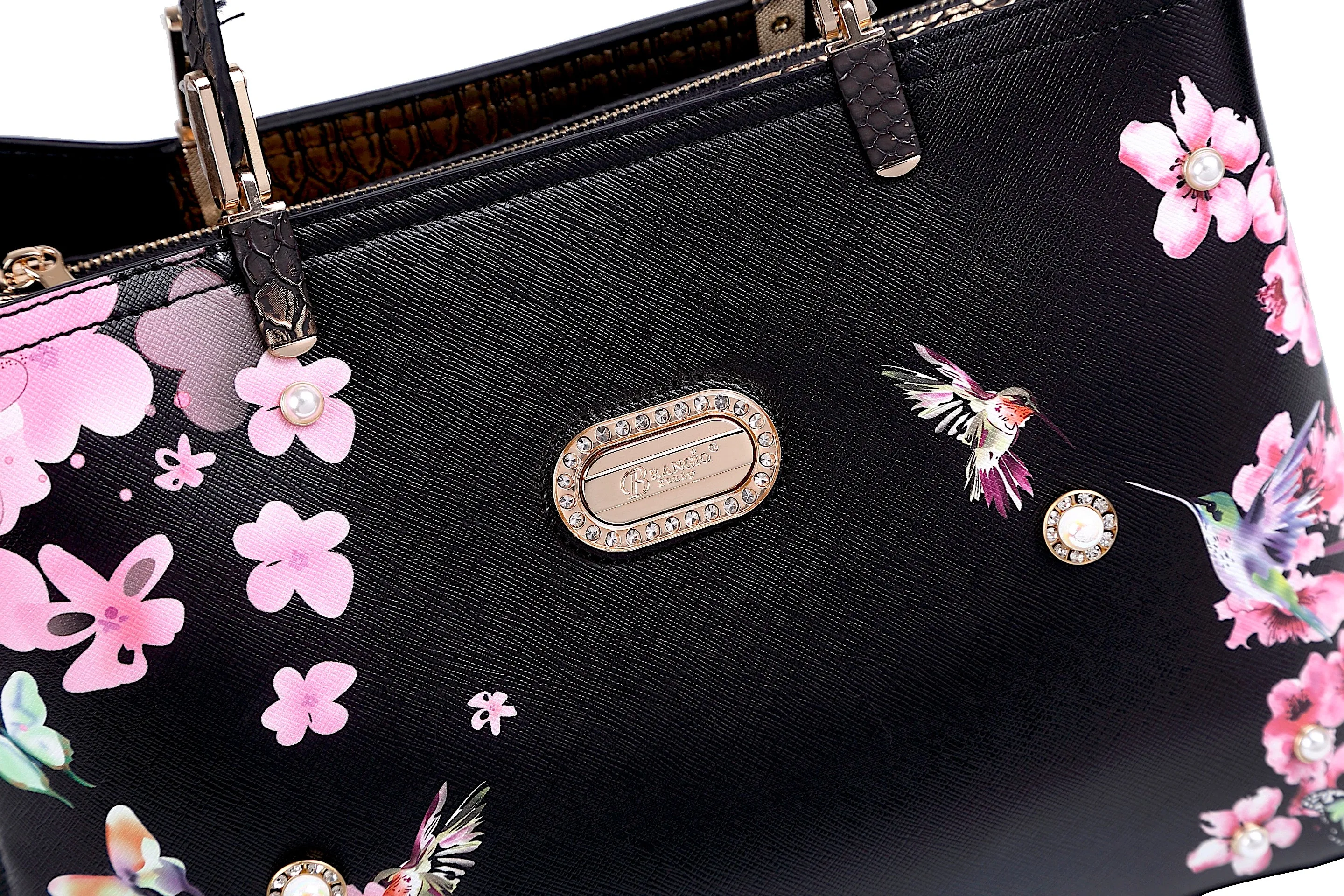 Brangio Blossom Hummingbird Tote