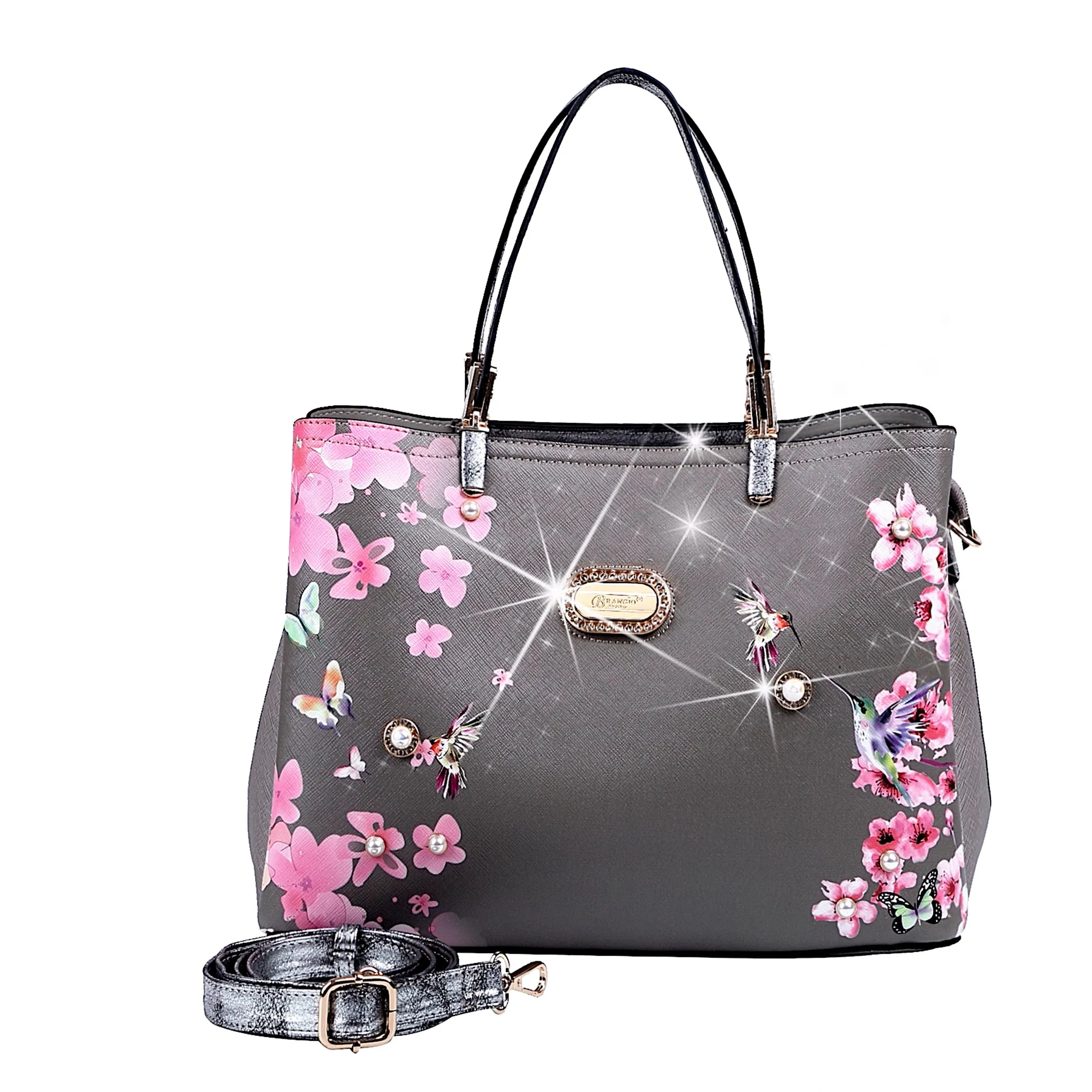 Brangio Blossom Hummingbird Tote