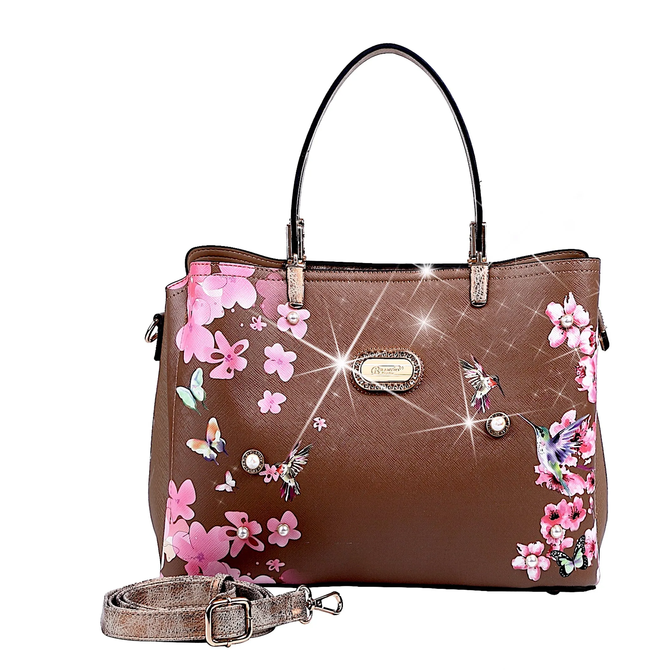 Brangio Blossom Hummingbird Tote