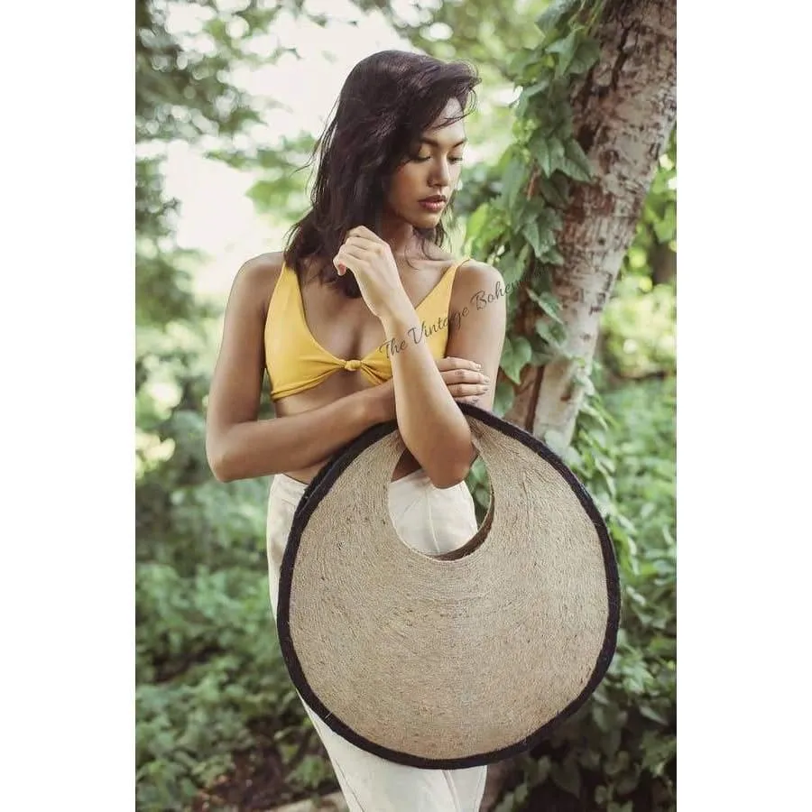 Brunna Co Solo Halo Jute Bag