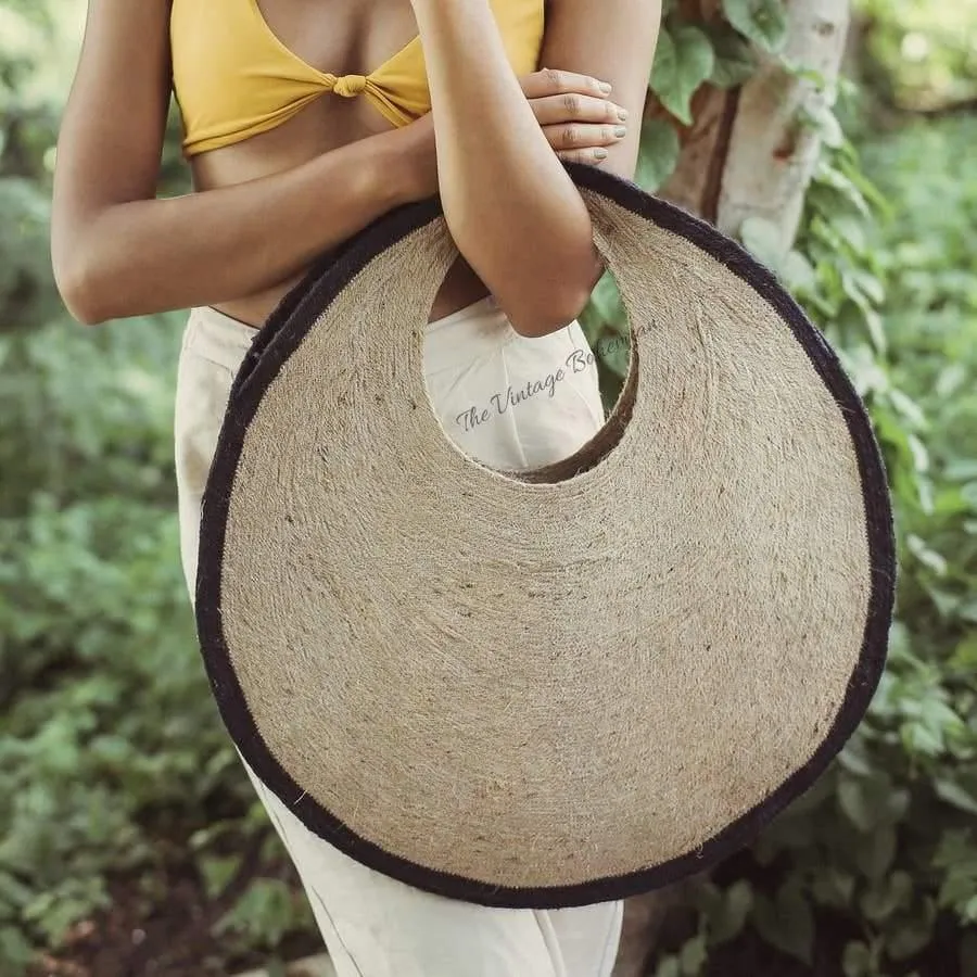 Brunna Co Solo Halo Jute Bag