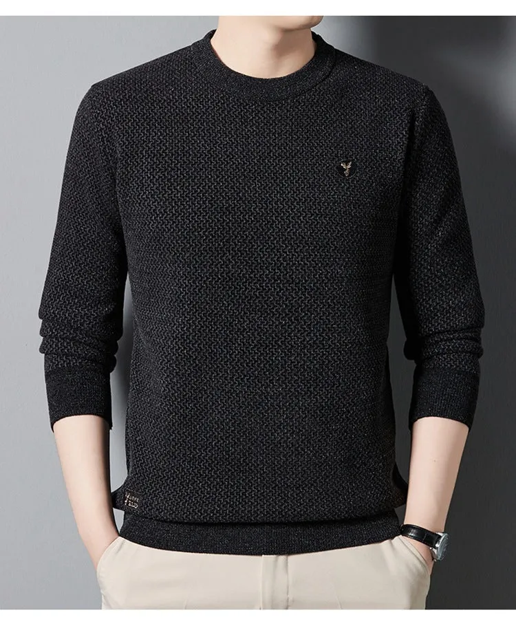 Buy 2 Free ShippingMen's Warm Cozy Lined Crewneck Top