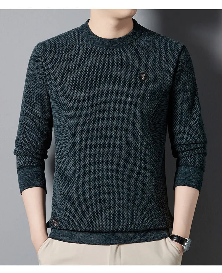 Buy 2 Free ShippingMen's Warm Cozy Lined Crewneck Top