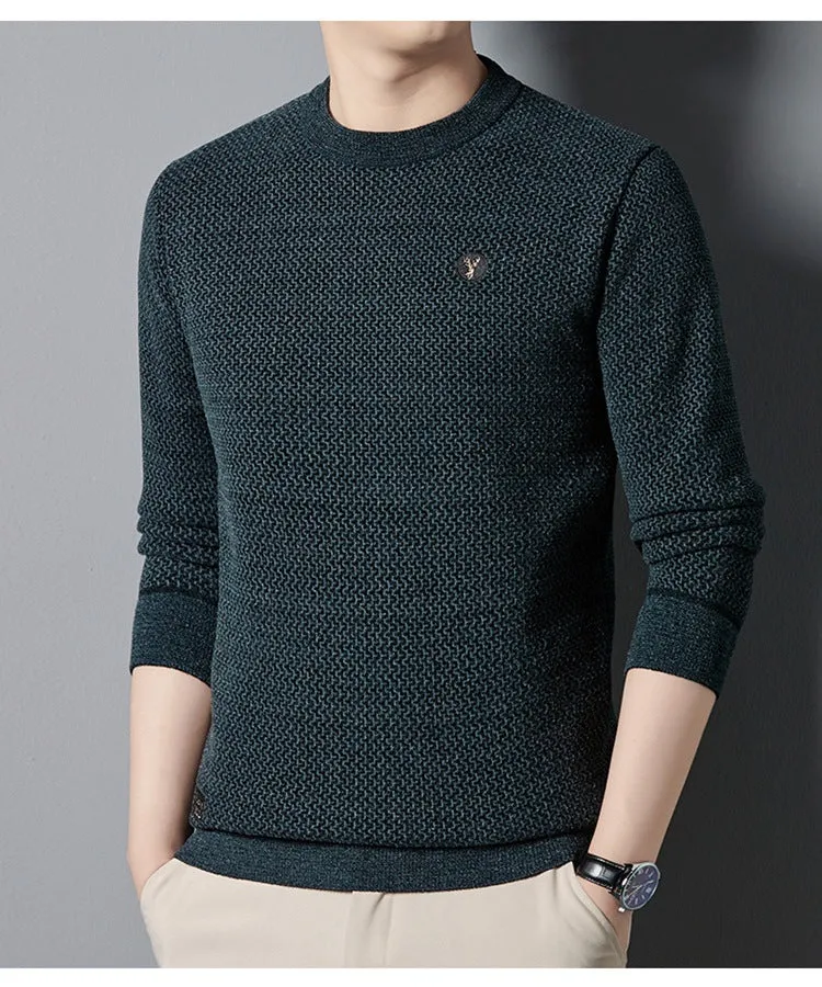 Buy 2 Free ShippingMen's Warm Cozy Lined Crewneck Top