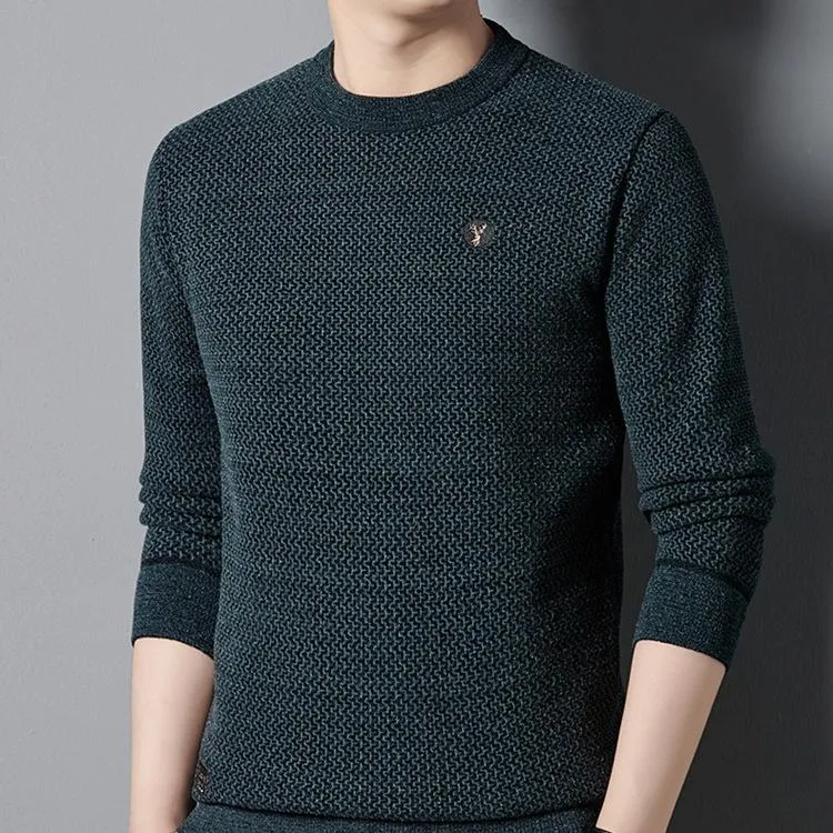 Buy 2 Free ShippingMen's Warm Cozy Lined Crewneck Top