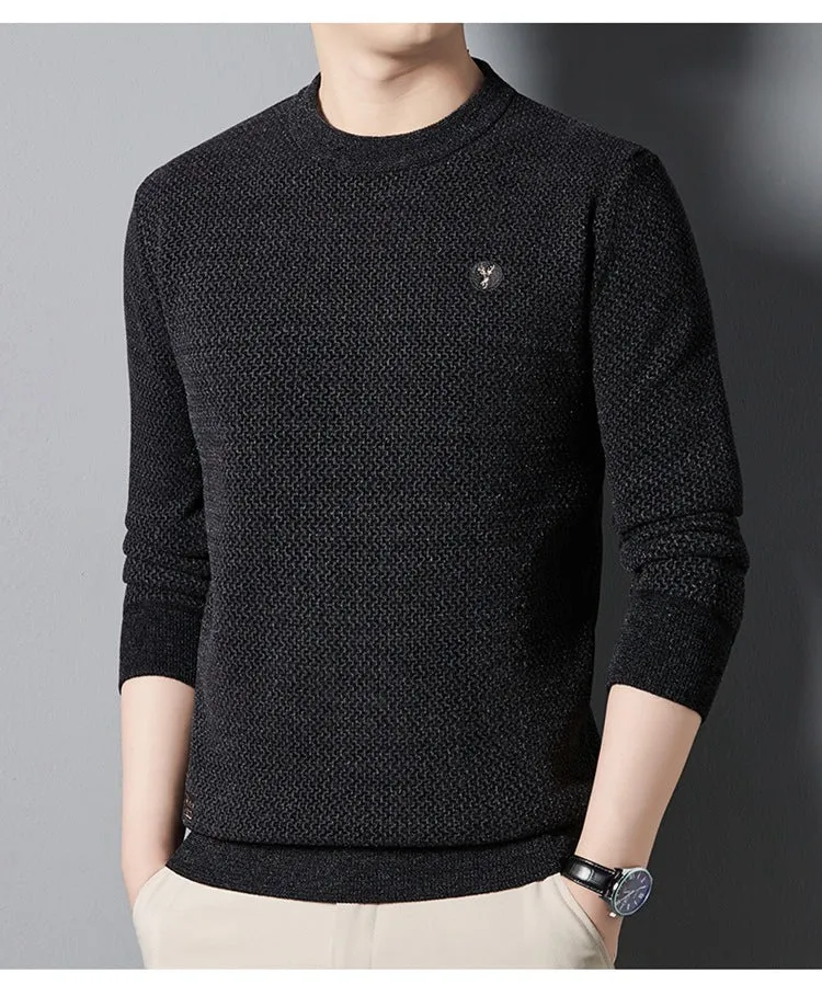 Buy 2 Free ShippingMen's Warm Cozy Lined Crewneck Top