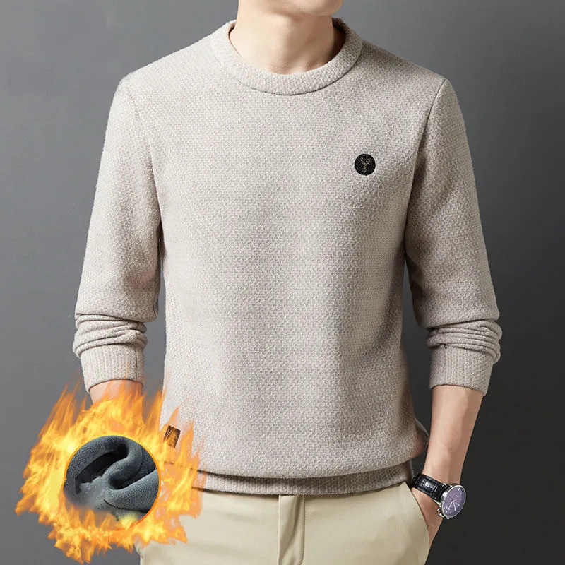 Buy 2 Free ShippingMen's Warm Cozy Lined Crewneck Top