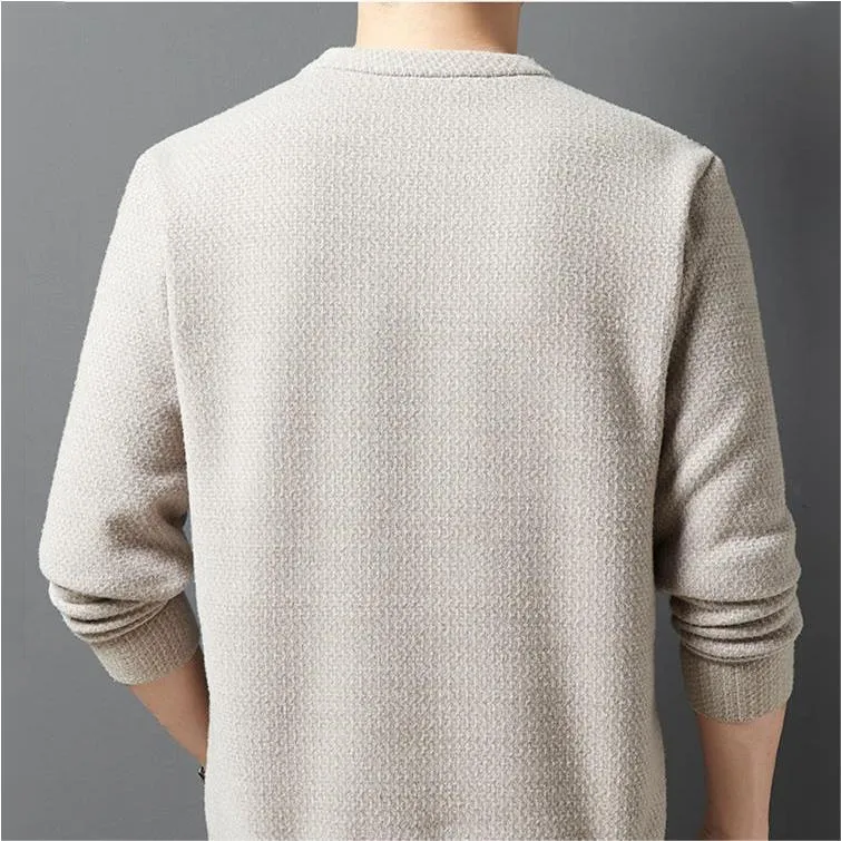 Buy 2 Free ShippingMen's Warm Cozy Lined Crewneck Top
