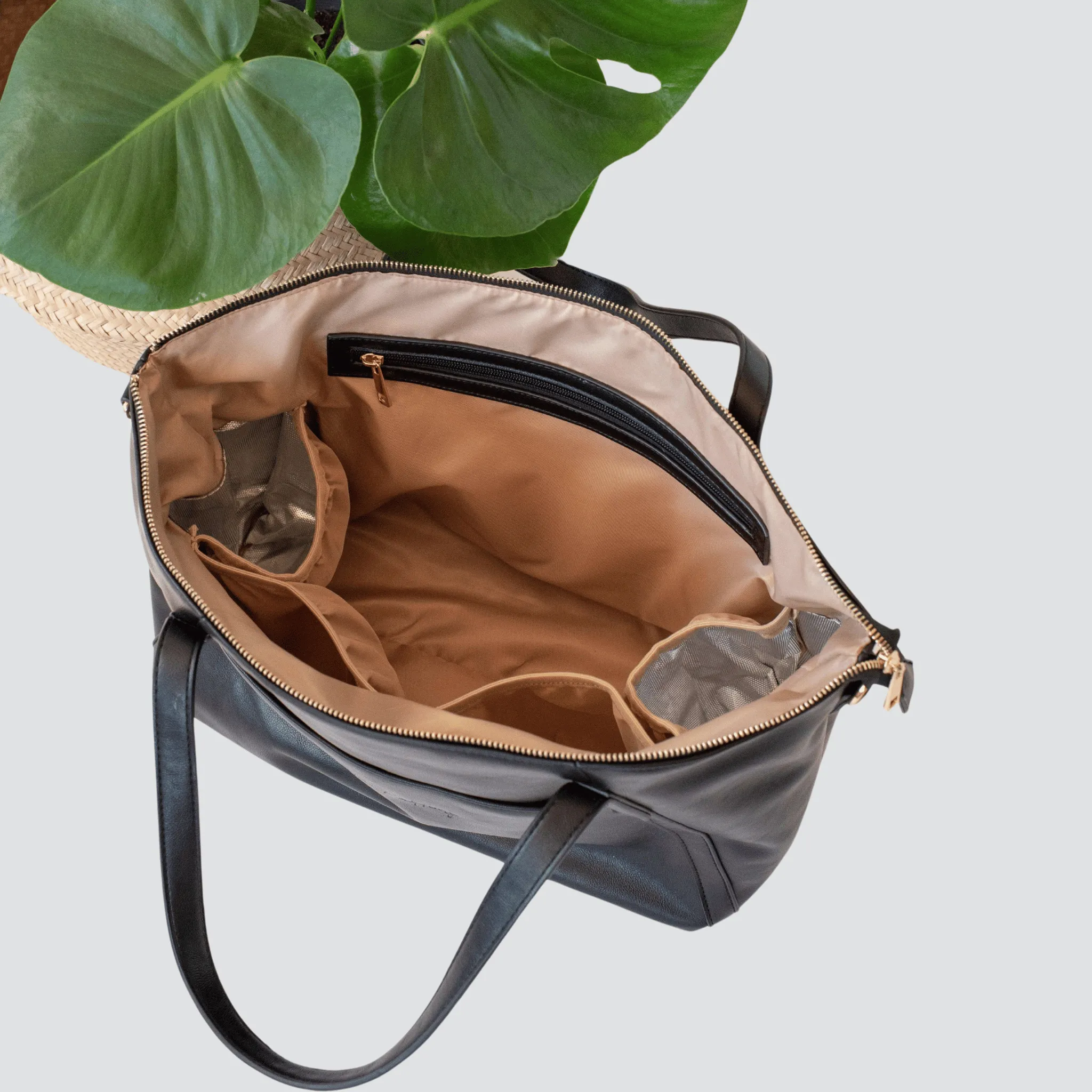 Catherine Diaper Tote | Black