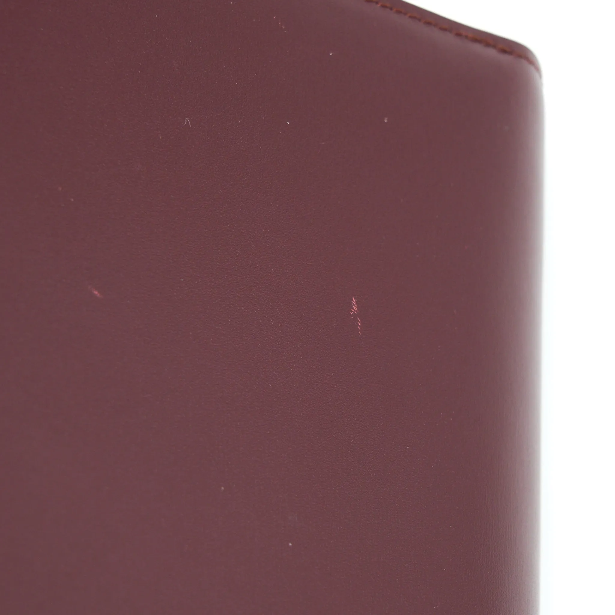 Celine Classic Medium Box Calfskin Burgundy