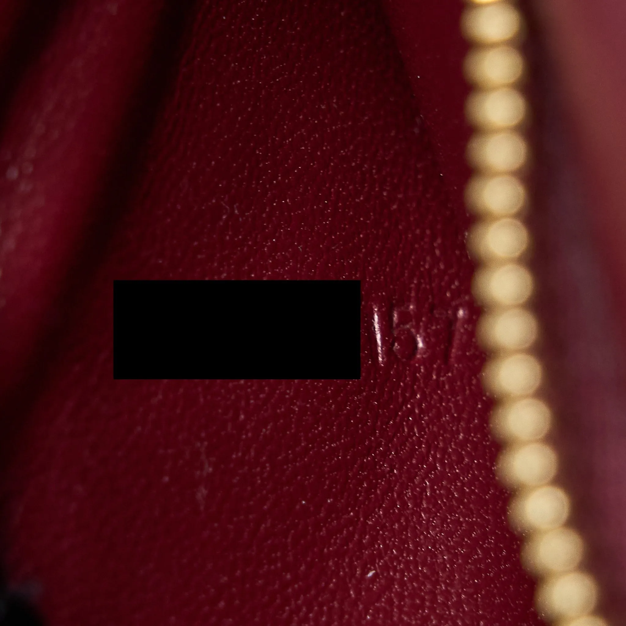 Celine Classic Medium Box Calfskin Burgundy