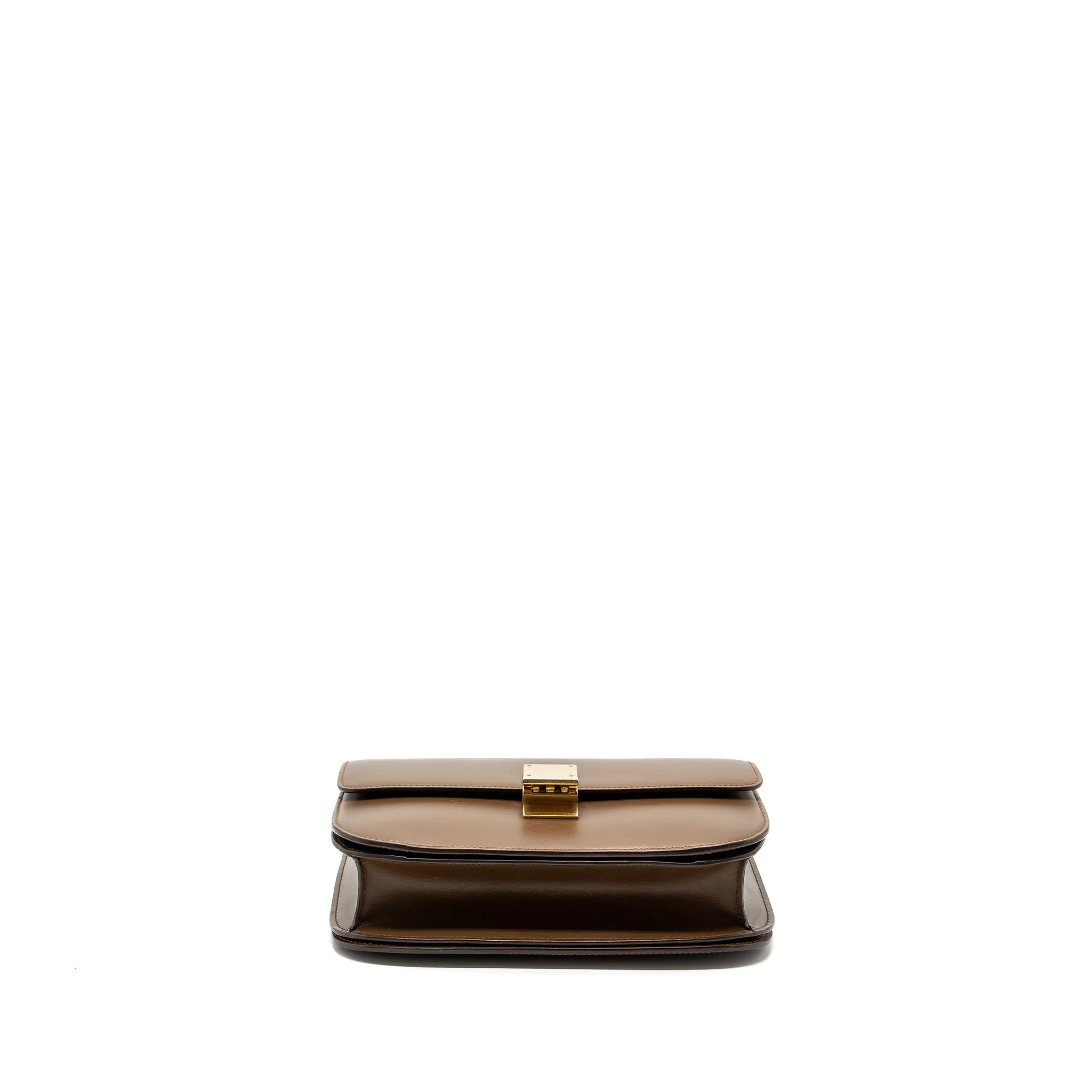 Celine Classic Medium Box Calfskin Tan