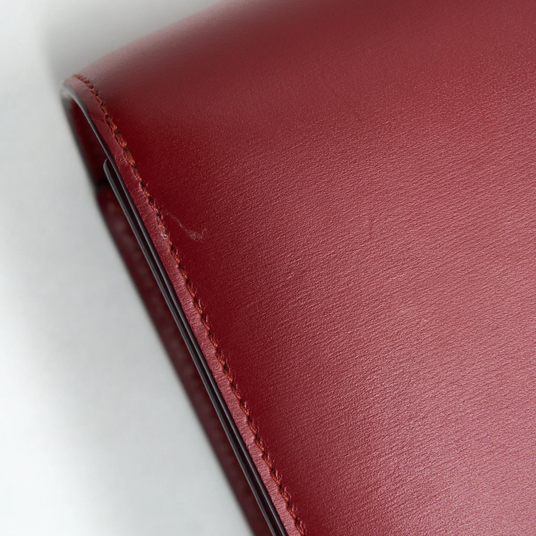 Celine Medium Classic Box Bag red