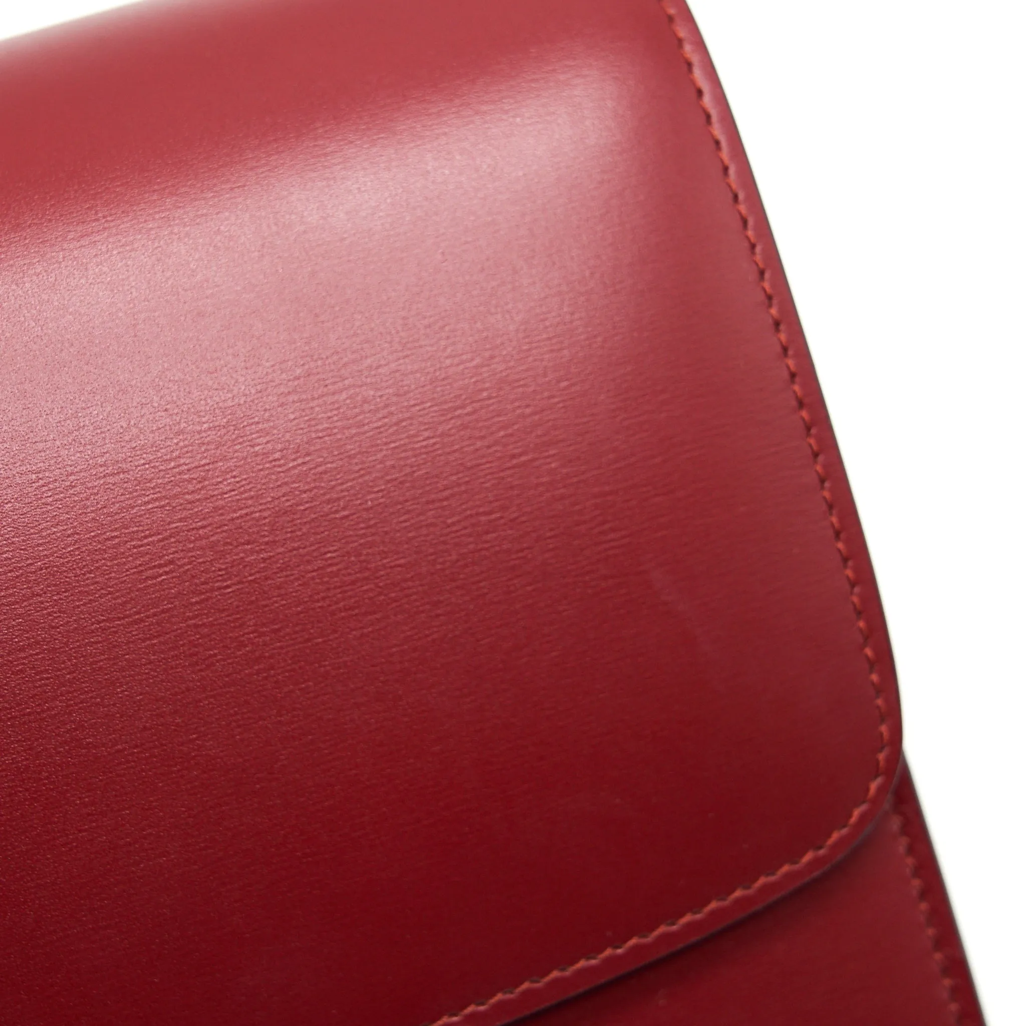 Celine Medium Classic Box Bag red