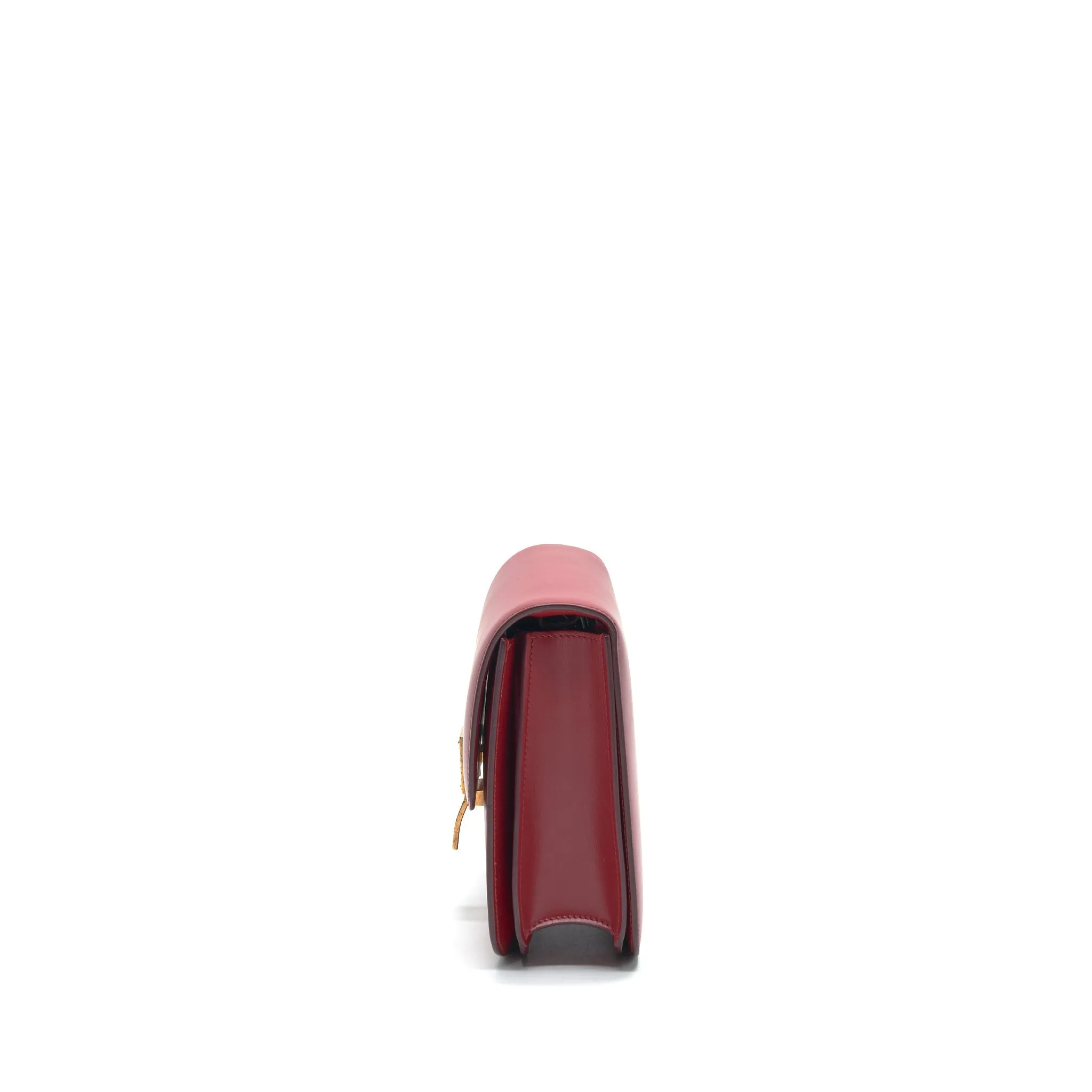 Celine Medium Classic Box Bag red