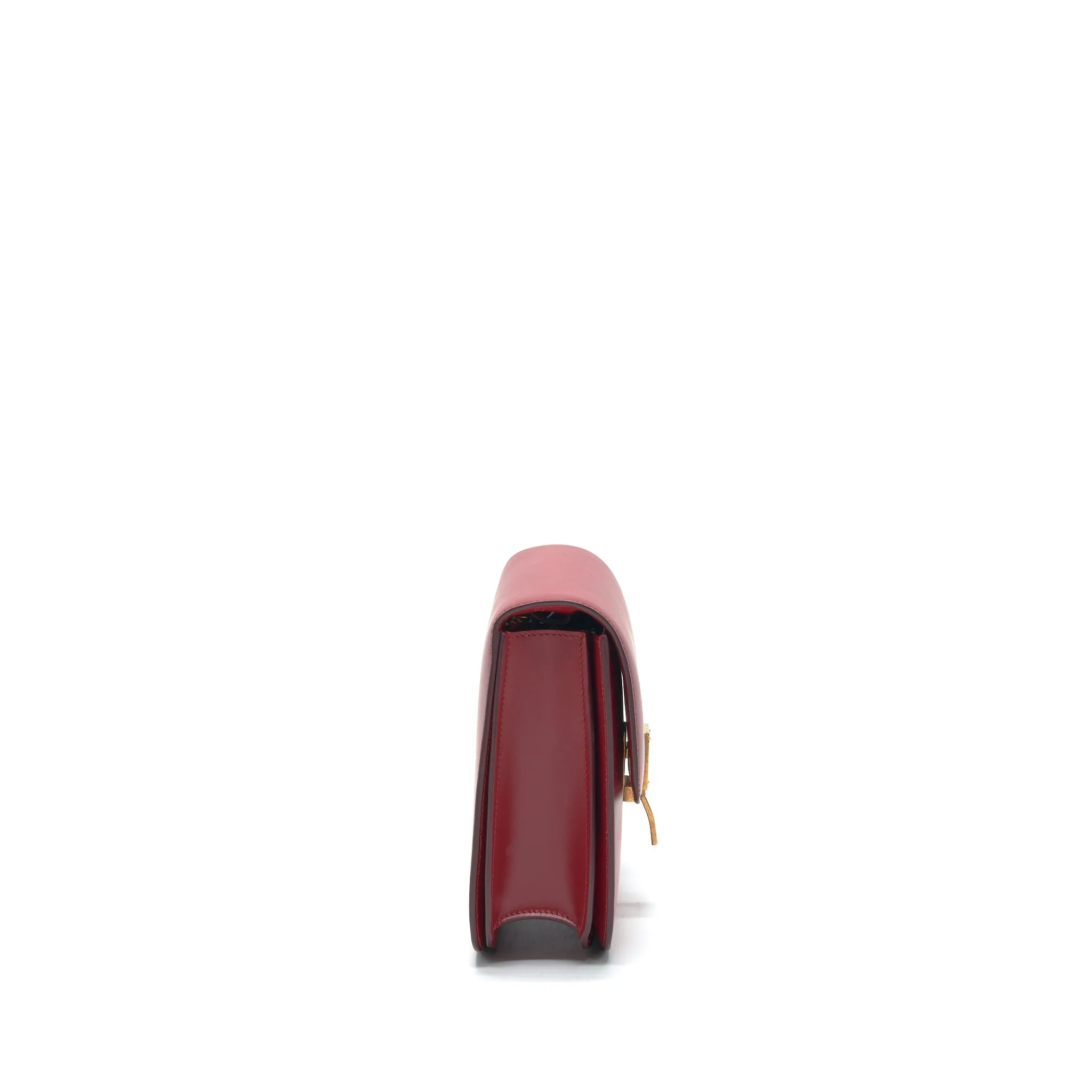 Celine Medium Classic Box Bag red