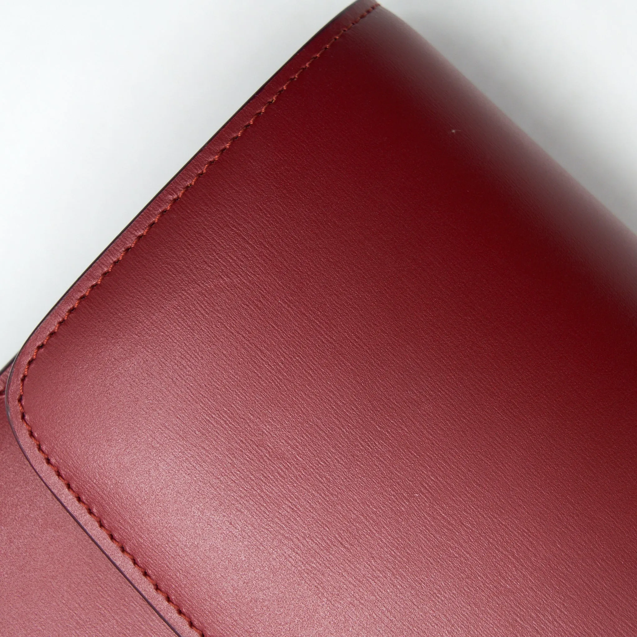 Celine Medium Classic Box Bag red
