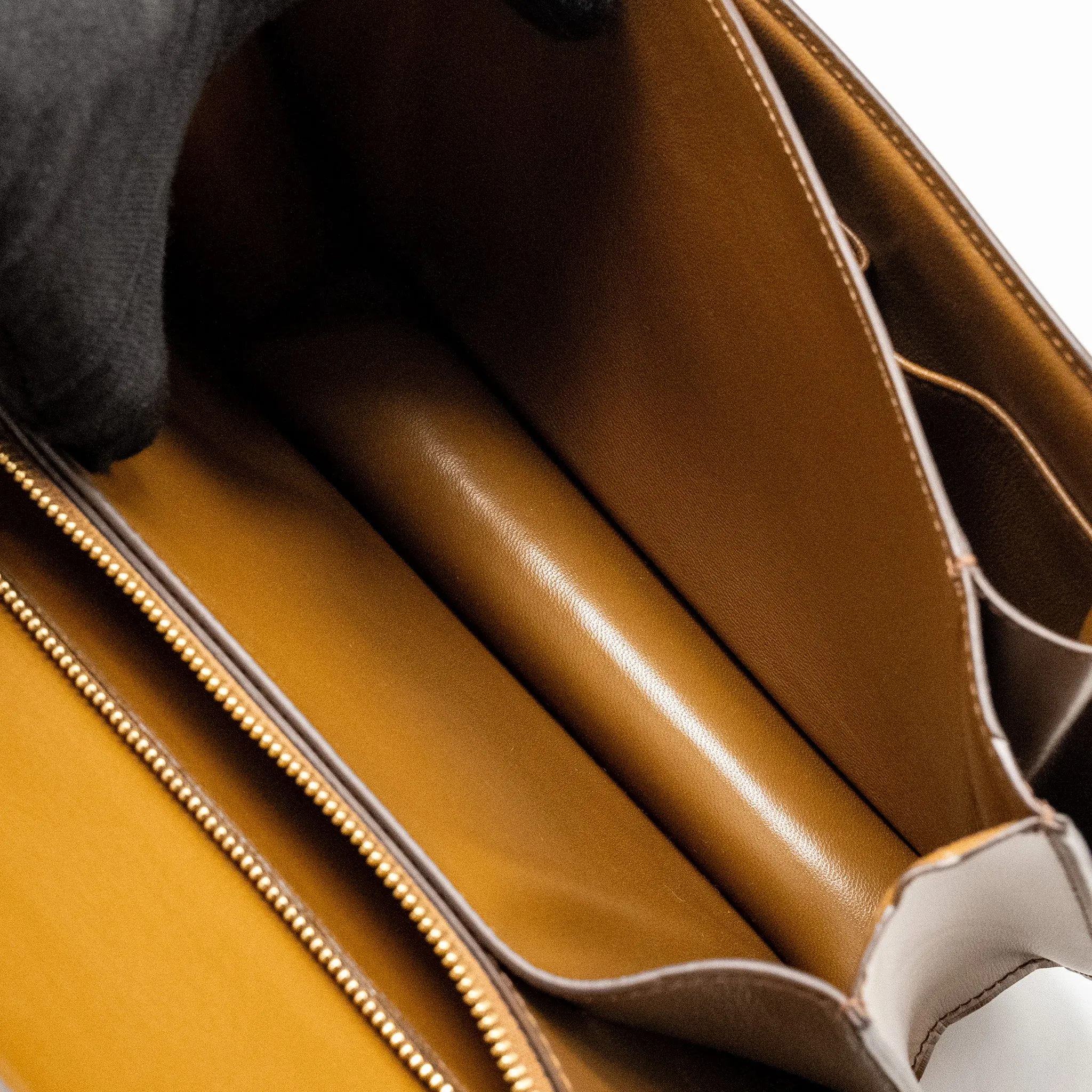 Celine Medium Classic Box Calfskin Camel