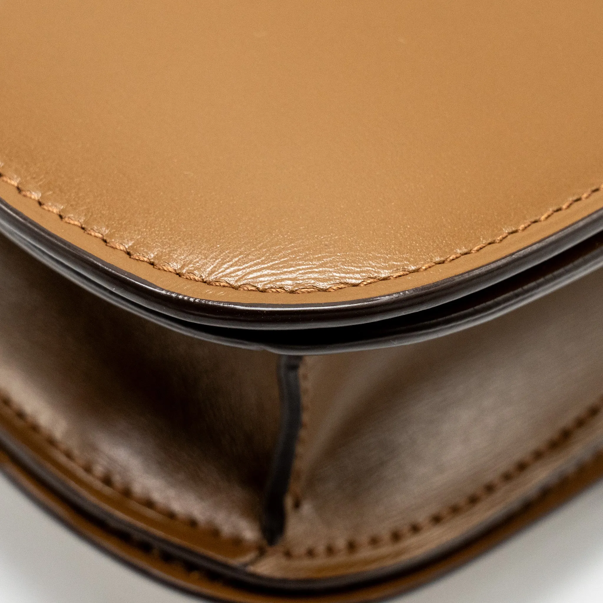 Celine Medium Classic Box Calfskin Camel