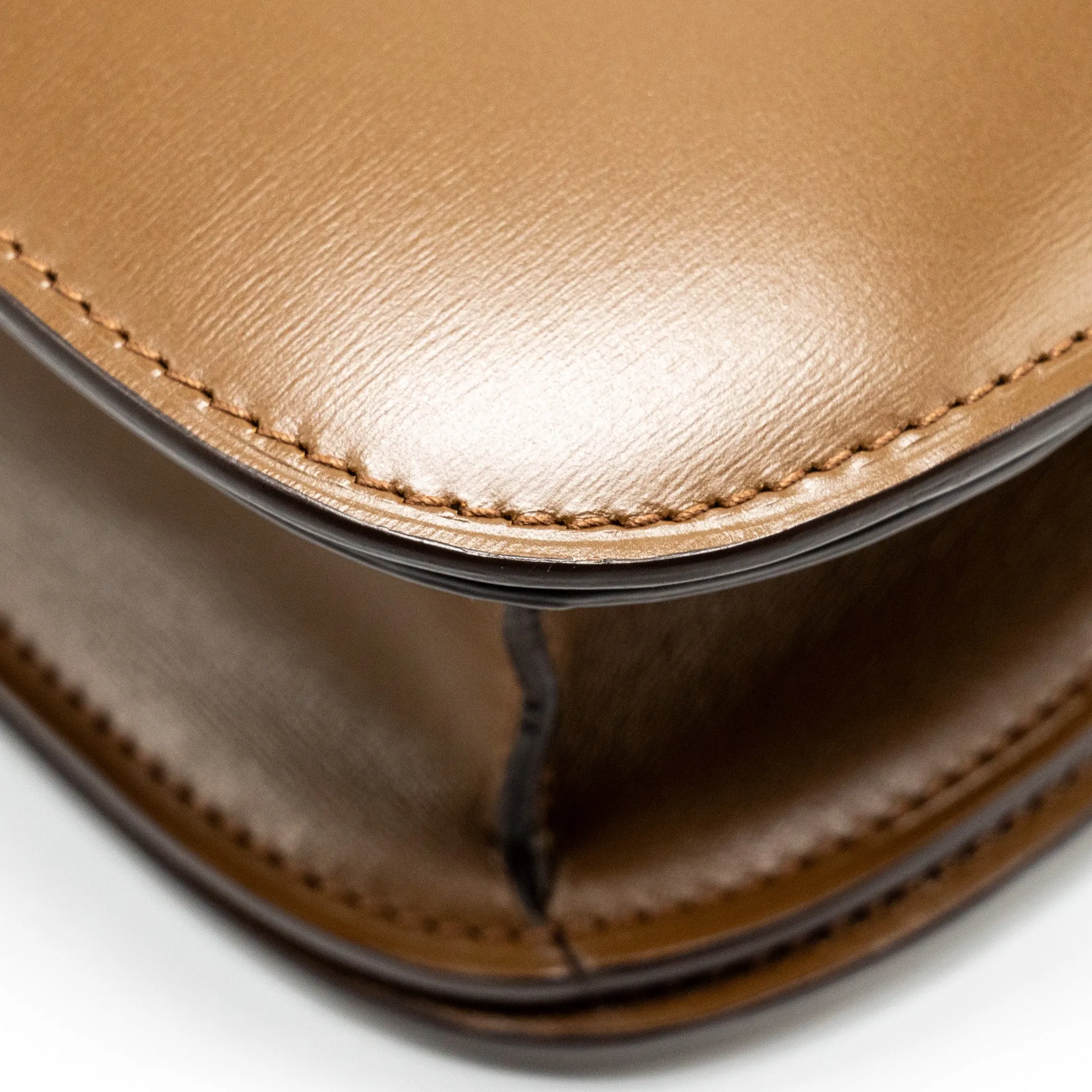 Celine Medium Classic Box Calfskin Camel